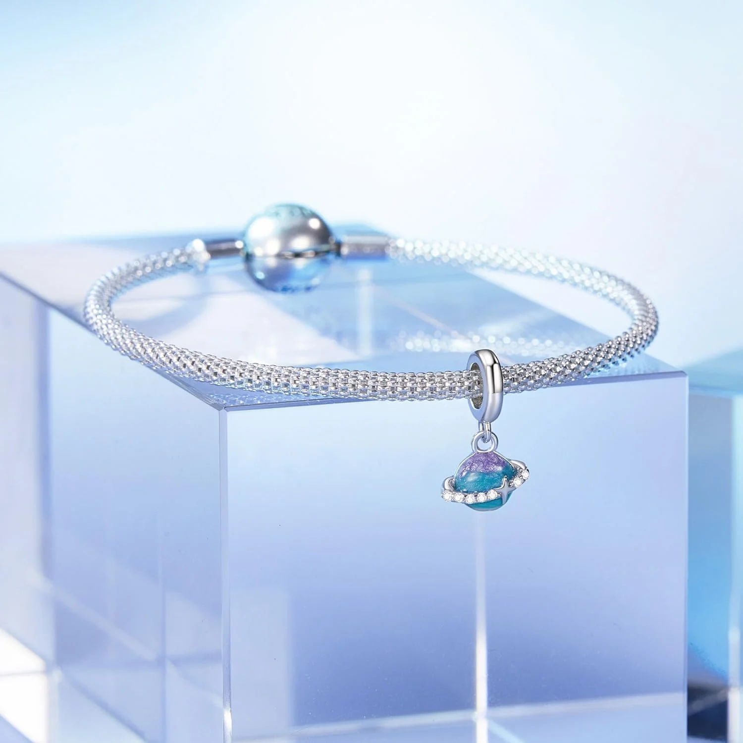 آویز مهره ای زنانه، آویز ستاره نقره استرلینگ 925 برای دستبند و گردنبند زنانه، نقره استرلینگ با آویزهای زیرکون آویز مهره ای، هدیه جواهرات برای زنان دختران دوستان، هدیه تولد