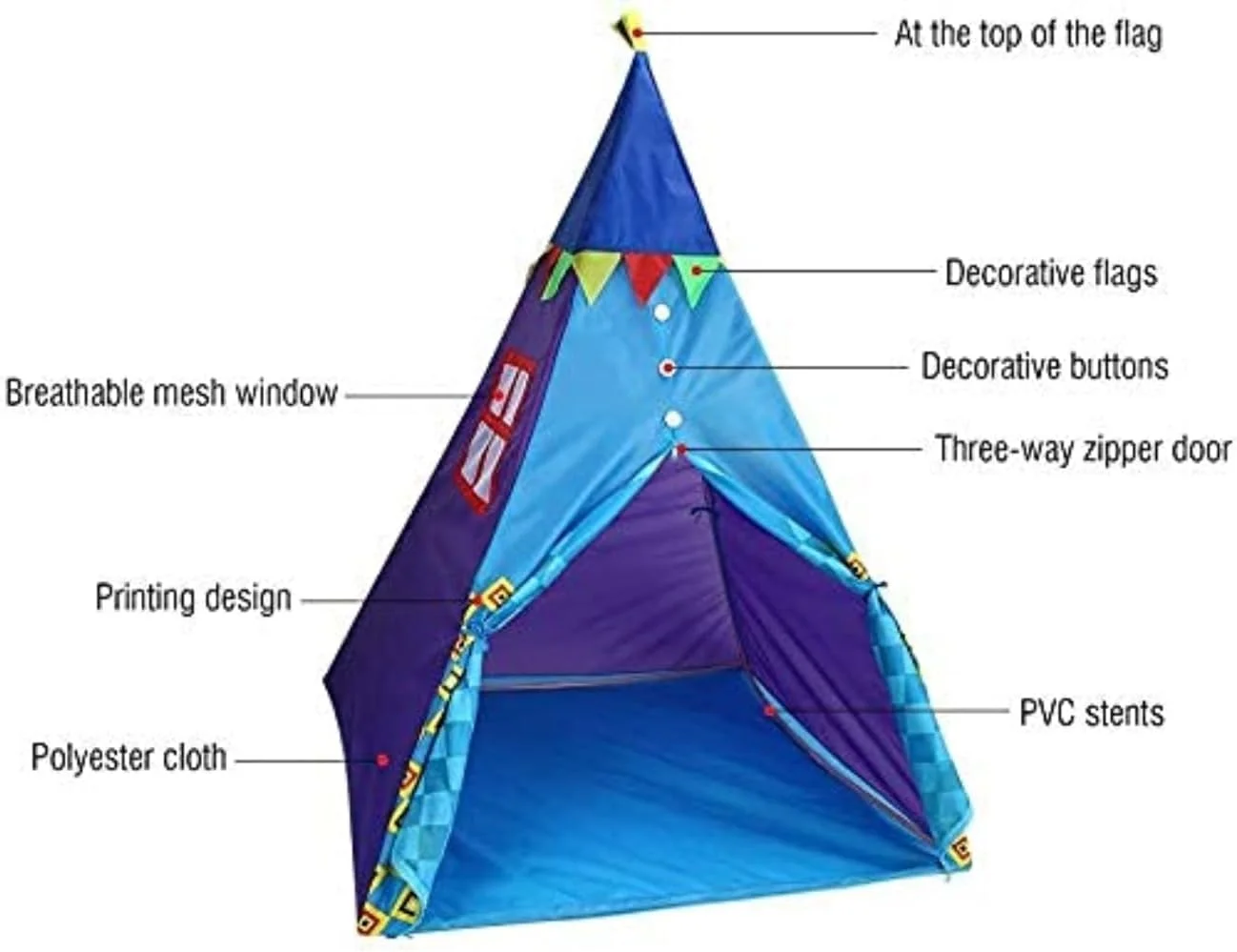 چادر بازی کودکانه SKEIDO، تیپی کودک، خانه بازی تاشو شاهزاده خانم سرپوشیده برای نوزادان و کودکان نوپا، چادر بازی والدین و کودک چادر بازی کودکانه SKEIDO، تیپی کودک، خانه بازی تاشو شاهزاده خانم سرپوشیده برای نوزادان و کودکان نوپا، چادر بازی والدین و کودک