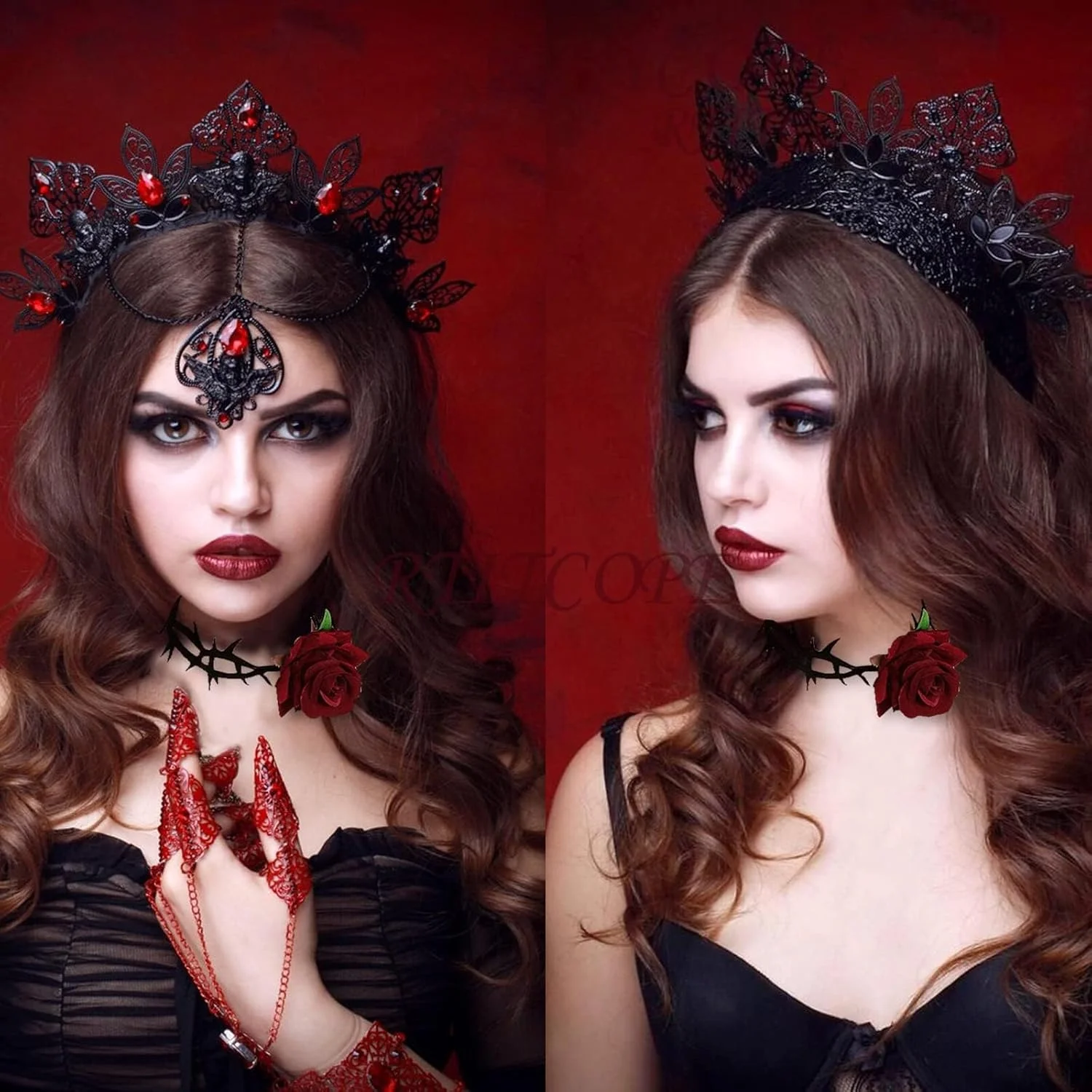 بادبزن توری مشکی با طرح گل رز Excefore، گردنبند چوکر گل رز زنانه، بادبزن دستی توری اسپانیایی طرح گل به سبک اروپایی برای رقص، مناسب برای عروسی، مهمانی هالووین، نمایش، اجرای نقش، و وسایل عکس برداری بادبزن توری مشکی با طرح گل رز Excefore، گردنبند چوکر گل رز زنانه، بادبزن دستی توری اسپانیایی طرح گل به سبک اروپایی برای رقص، مناسب برای عروسی، مهمانی هالووین، نمایش، اجرای نقش، و وسایل عکس برداری