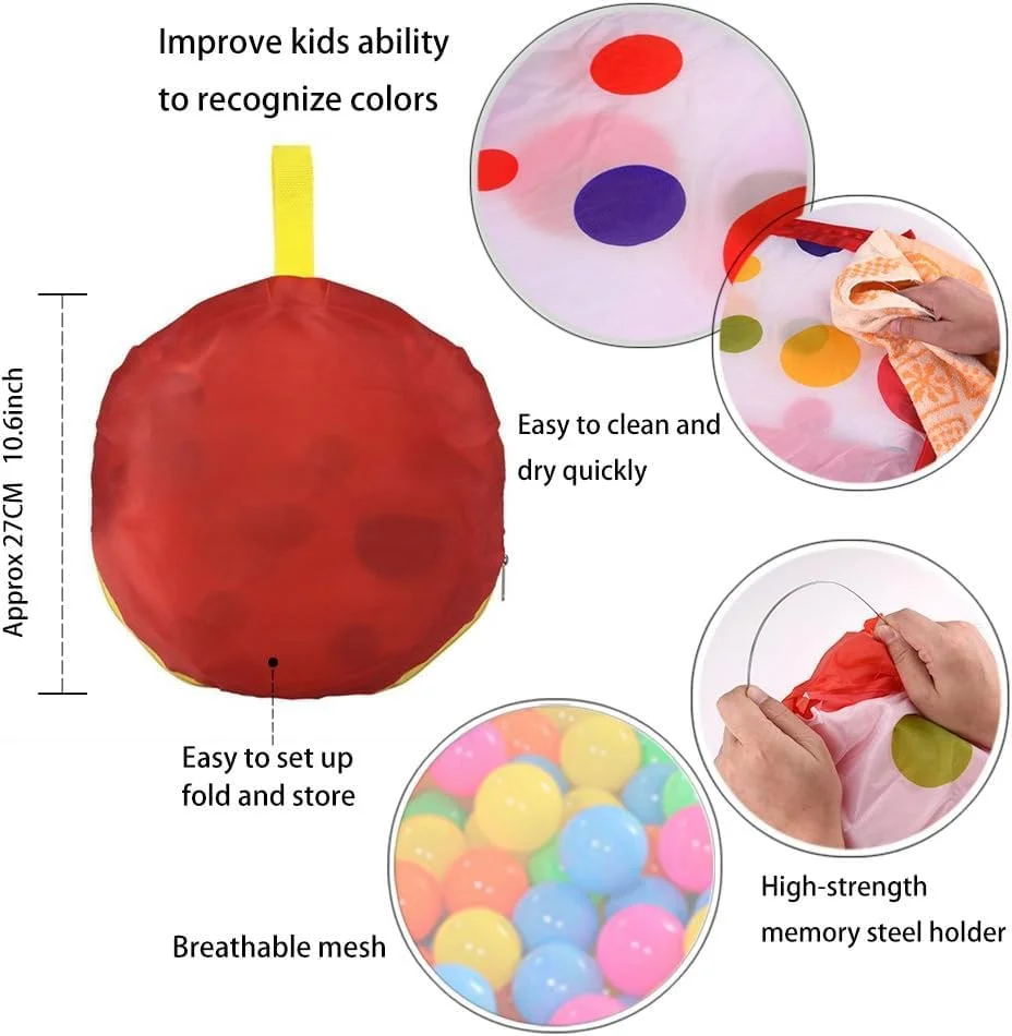 چادر بازی تاشو و رنگارنگ اسباب بازی استخر توپ اقیانوسی برای کودکان مدل Sz996 چادر بازی تاشو و رنگارنگ اسباب بازی استخر توپ اقیانوسی برای کودکان مدل Sz996