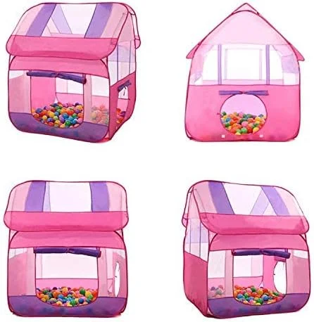 چادر بازی کودک TKAS، خانه بازی کودکان، مناسب فضای داخلی و خارجی، طرح قلعه شاهزاده و پرنسس (صورتی-بنفش) چادر بازی کودک TKAS، خانه بازی کودکان، مناسب فضای داخلی و خارجی، طرح قلعه شاهزاده و پرنسس (صورتی-بنفش)