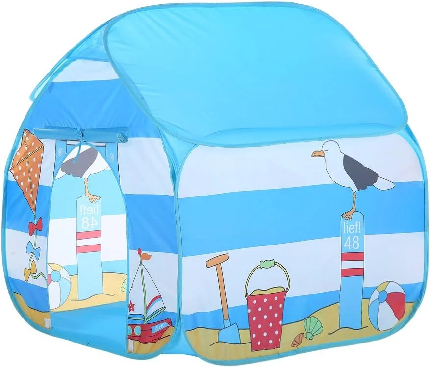 چادر بازی کودکانه TKAS، خانه بازی تاشو کودک، مناسب فضای داخلی و خارجی، اتاق بازی پسرانه، قلعه شاهزاده، چادر تیپی افسانه ای، آبی چادر بازی کودکانه TKAS، خانه بازی تاشو کودک، مناسب فضای داخلی و خارجی، اتاق بازی پسرانه، قلعه شاهزاده، چادر تیپی افسانه ای، آبی