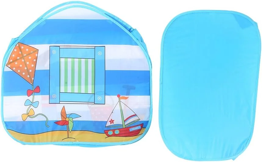 چادر بازی کودکانه TKAS، خانه بازی تاشو کودک، مناسب فضای داخلی و خارجی، اتاق بازی پسرانه، قلعه شاهزاده، چادر تیپی افسانه ای، آبی چادر بازی کودکانه TKAS، خانه بازی تاشو کودک، مناسب فضای داخلی و خارجی، اتاق بازی پسرانه، قلعه شاهزاده، چادر تیپی افسانه ای، آبی