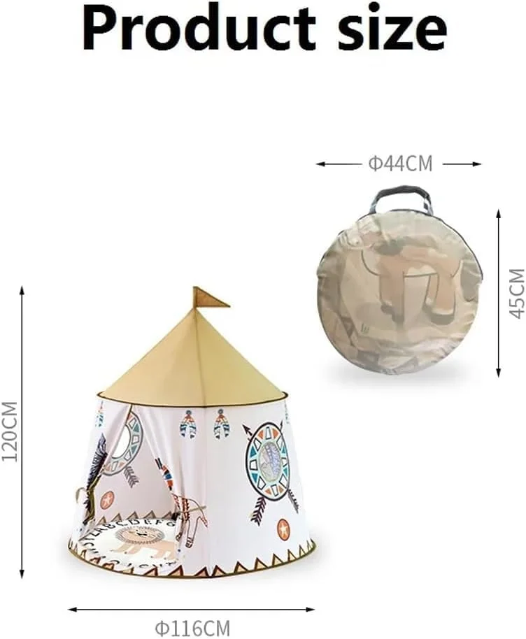 چادر تیپی کودکانه RefeNG برای دختران به همراه چراغ ستاره ای LED، قلعه پرنسس صورتی از جنس پارچه آکسفورد، چادر بازی تاشو کودکانه مناسب فضای داخلی و خارجی به همراه کیف حمل برای کودکان نوپا 3، 4، 5 و 6 ساله چادر تیپی کودکانه RefeNG برای دختران به همراه چراغ ستاره ای LED، قلعه پرنسس صورتی از جنس پارچه آکسفورد، چادر بازی تاشو کودکانه مناسب فضای داخلی و خارجی به همراه کیف حمل برای کودکان نوپا 3، 4، 5 و 6 ساله