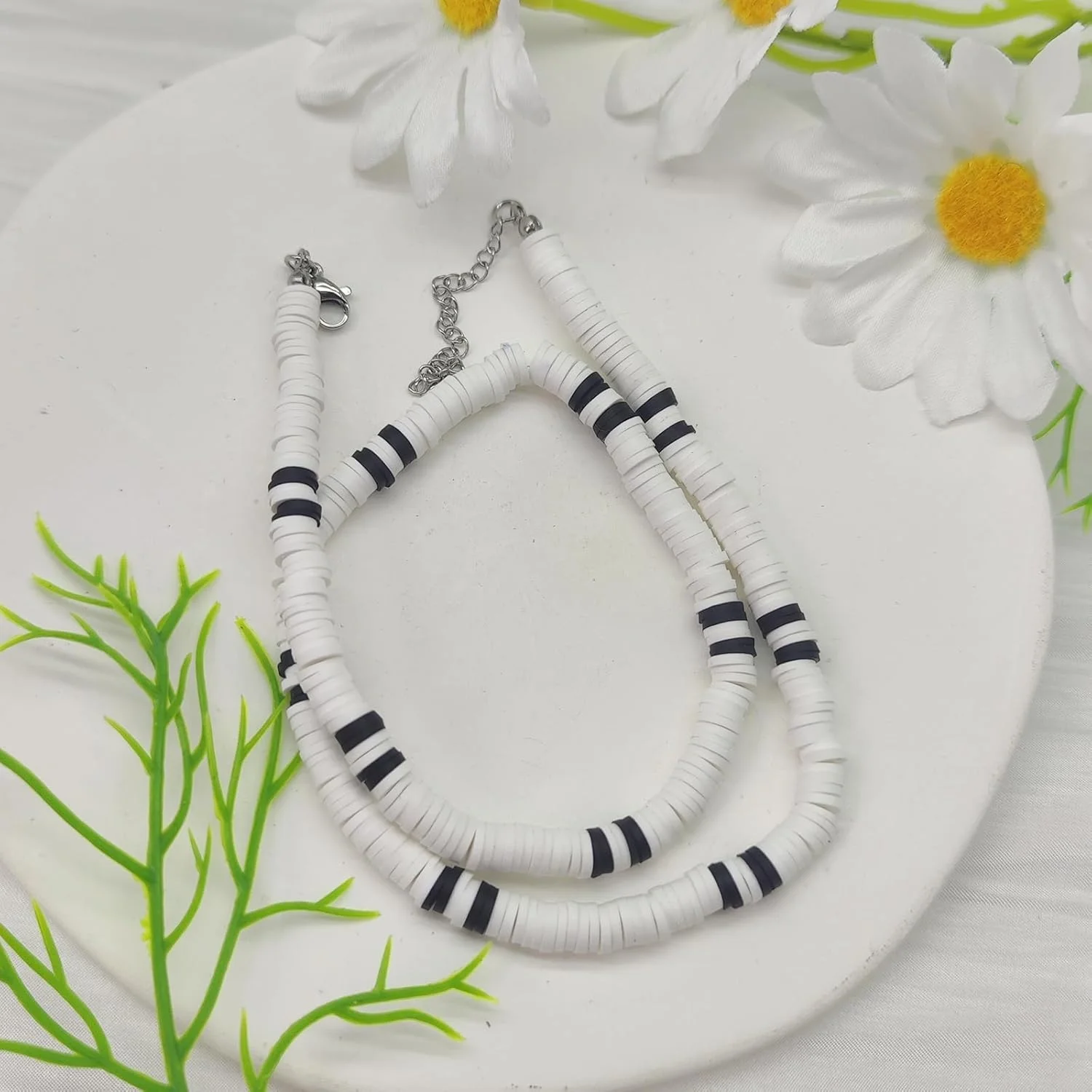 گردنبند صدف پوکا Excefore برای مردان و زنان، جواهرات موج سواری ساحلی بوهو، آویز صدف نارگیل طبیعی، اکسسوری تابستانی سفید و قهوه ای دست ساز، گردنبند صدف قبیله ای