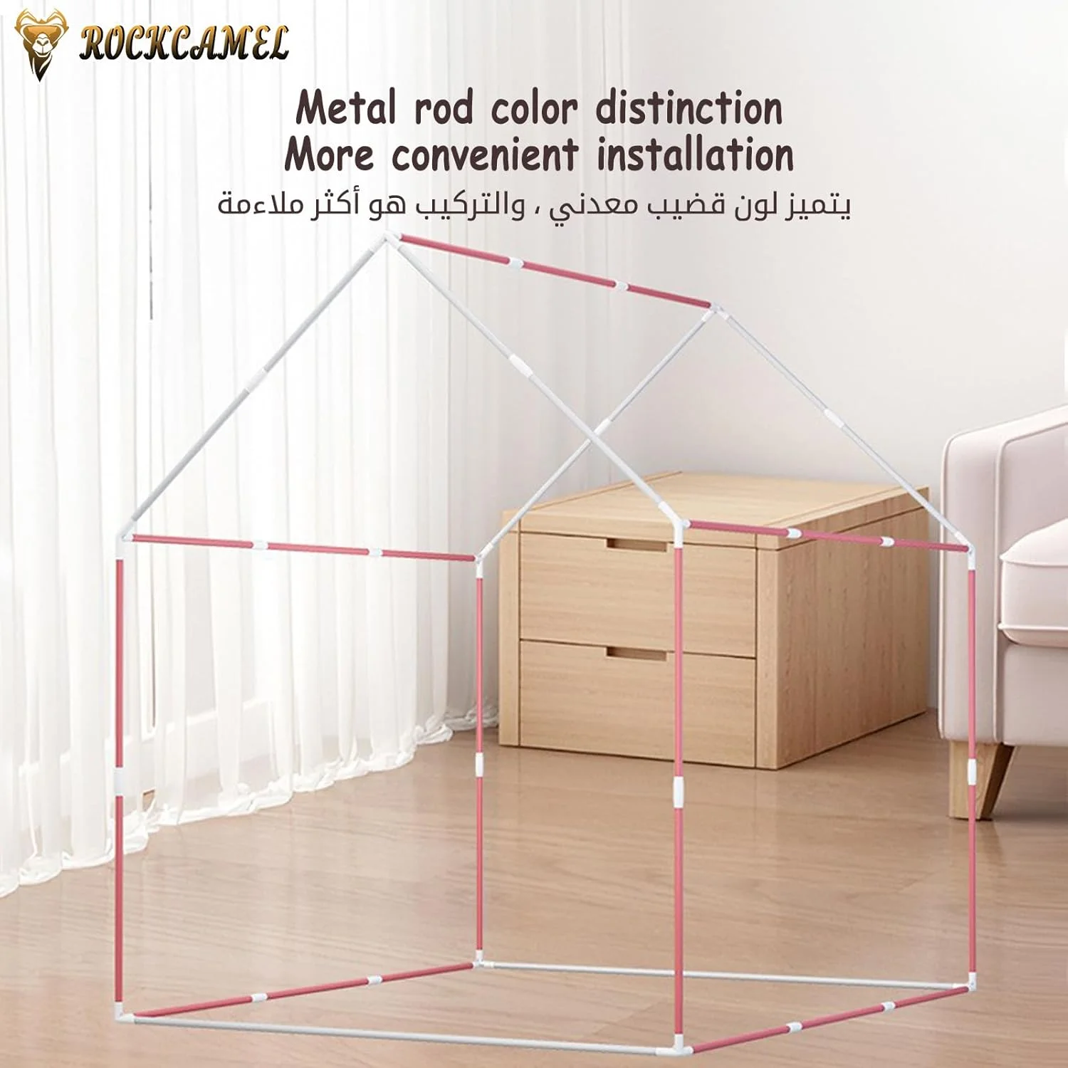 چادر بازی کودکانه زرد ROCKCAMEL، چادر بازی سرپوشیده، چادر بازی کودک نوپا، خانه بازی در فضای باز برای قلعه شاهزاده خانم کودک برای پسران دختران 3-10 ساله، هدیه تعطیلات تولد، 120 * 100 * 130 سانتی متر چادر بازی کودکانه زرد ROCKCAMEL، چادر بازی سرپوشیده، چادر بازی کودک نوپا، خانه بازی در فضای باز برای قلعه شاهزاده خانم کودک برای پسران دختران 3-10 ساله، هدیه تعطیلات تولد، 120 * 100 * 130 سانتی متر