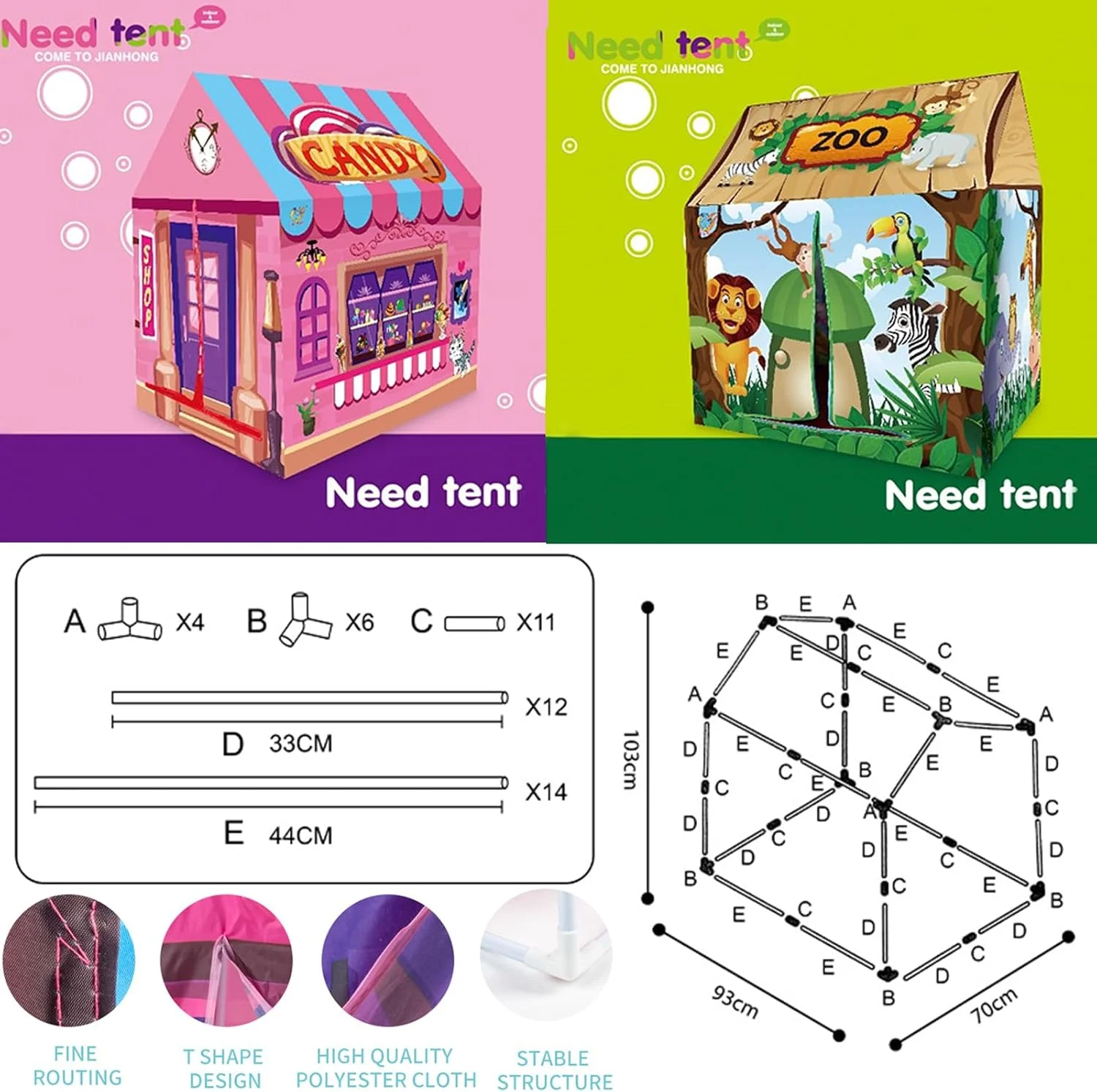 چادرهای بازی VUCATIN برای کودکان نوپا، چادر بازی کودکان برای دختران و پسران، اسباب بازی خانه عروسکی سرپوشیده و فضای باز، خانه بازی ایده آل کودکان با تم های مختلف (بستنی) چادرهای بازی VUCATIN برای کودکان نوپا، چادر بازی کودکان برای دختران و پسران، اسباب بازی خانه عروسکی سرپوشیده و فضای باز، خانه بازی ایده آل کودکان با تم های مختلف (بستنی)