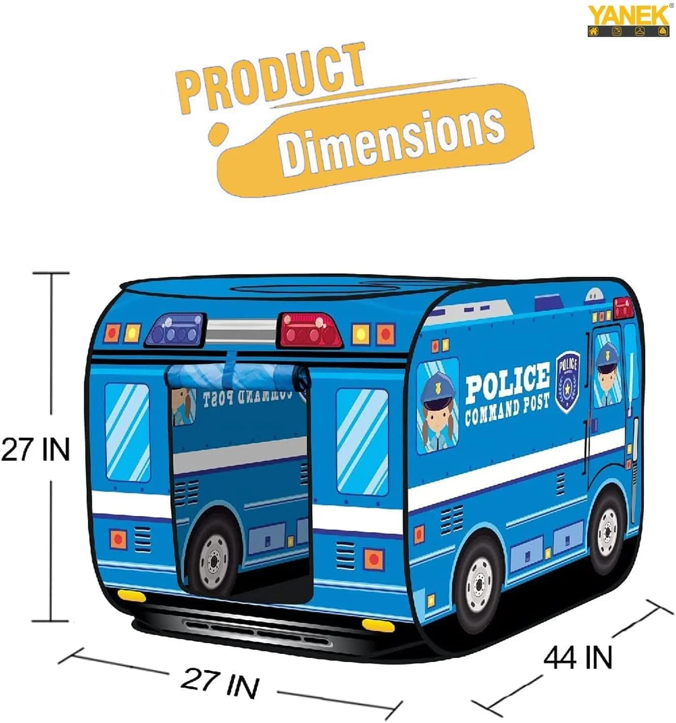 چادر بازی کودکانه YANEK | چادرهای تاشو کامیونی برای پسران و دختران | مناسب استفاده در فضای داخلی و خارجی | به همراه کیف حمل قابل حمل (اتوبوس مدرسه) چادر بازی کودکانه YANEK | چادرهای تاشو کامیونی برای پسران و دختران | مناسب استفاده در فضای داخلی و خارجی | به همراه کیف حمل قابل حمل (اتوبوس مدرسه)