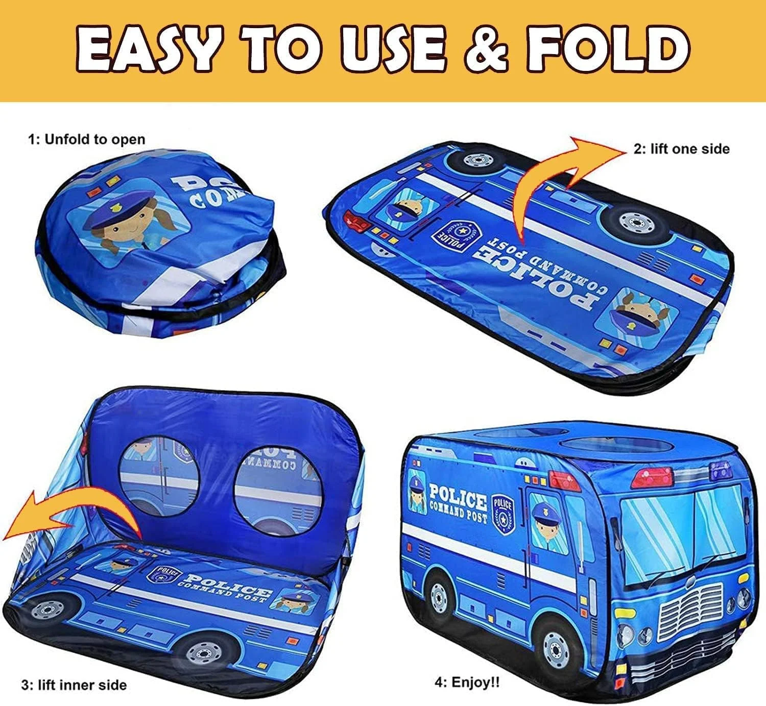 چادر بازی کودکانه YANEK | چادرهای تاشو کامیونی برای پسران و دختران | مناسب استفاده در فضای داخلی و خارجی | به همراه کیف حمل قابل حمل (اتوبوس مدرسه) چادر بازی کودکانه YANEK | چادرهای تاشو کامیونی برای پسران و دختران | مناسب استفاده در فضای داخلی و خارجی | به همراه کیف حمل قابل حمل (اتوبوس مدرسه)