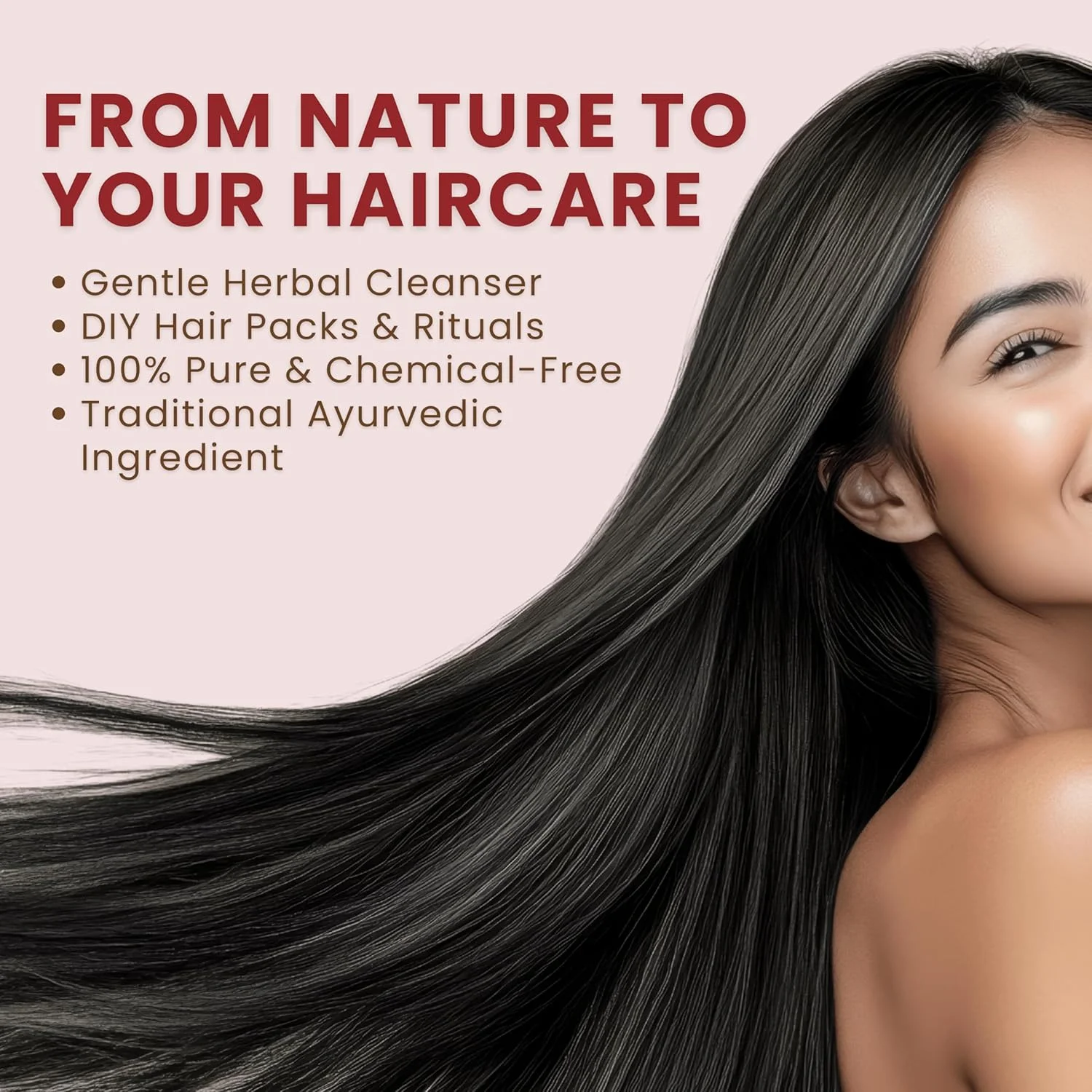 پودر شیکاکای ارگانیک اگزوتیک ودا، پاک کننده و نرم کننده طبیعی مو، غیر تراریخته، فرمول گیاهی برای موهای قوی و درخشان، 100 گرم پودر شیکاکای ارگانیک اگزوتیک ودا، پاک کننده و نرم کننده طبیعی مو، غیر تراریخته، فرمول گیاهی برای موهای قوی و درخشان، 100 گرم