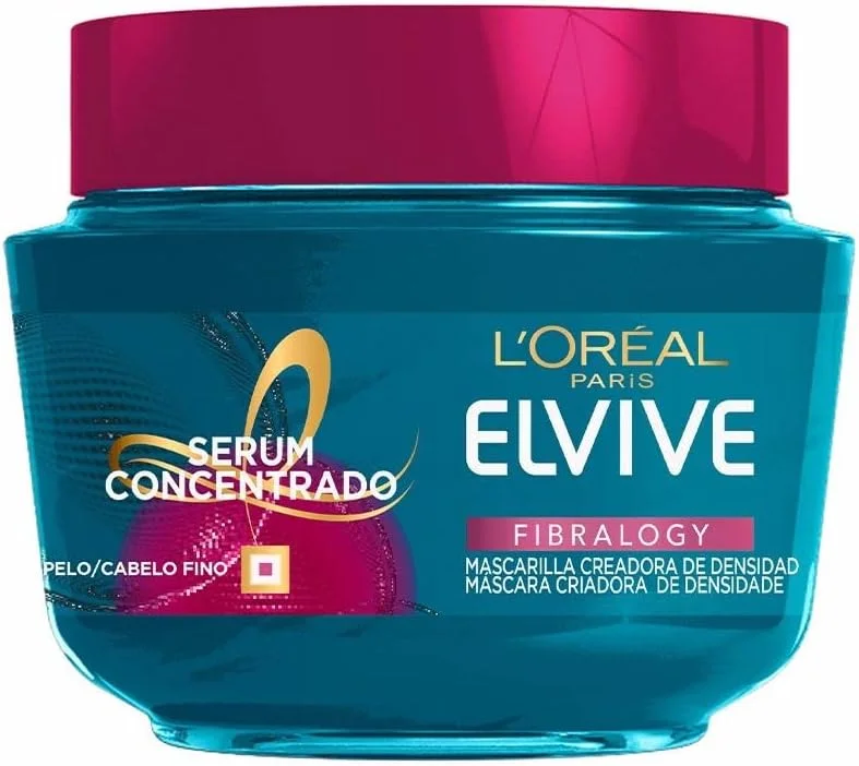 ماسک مو لورآل Elvive Fibralogy حجم 300 میلی لیتر