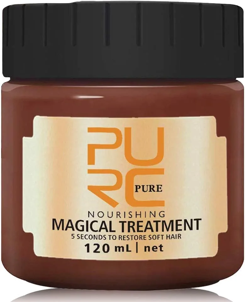 ماسک موی درمان جادویی PURC مدل DTDR حجم 120 میلی لیتر، درمان پیشرفته مولکولی ریشه مو در 5 ثانیه، ترمیم کننده ریشه موهای آسیب دیده، تونیک مو، درمان کراتینه مو و پوست سر