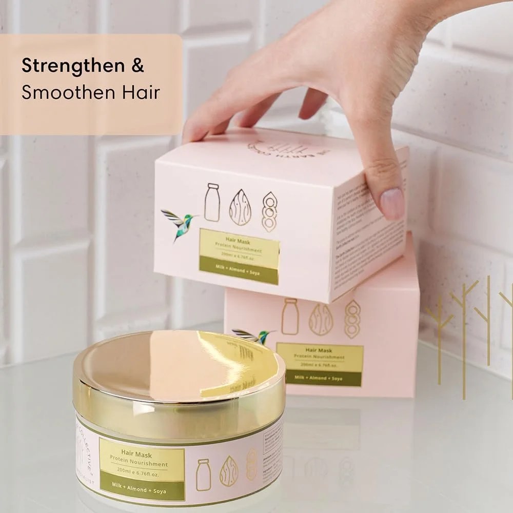 ماسک مو تغذیه کننده پروتئینی دِ ارث کالکتیو - بهبود بافت مو، نرم کننده مو، آبرسانی عمیق مو، حفظ رنگ موهای رنگ شده (200 میلی لیتر) ماسک مو تغذیه کننده پروتئینی دِ ارث کالکتیو - بهبود بافت مو، نرم کننده مو، آبرسانی عمیق مو، حفظ رنگ موهای رنگ شده (200 میلی لیتر)