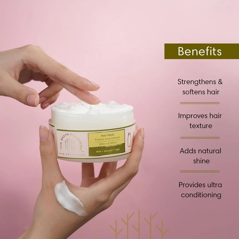 ماسک مو تغذیه کننده پروتئینی دِ ارث کالکتیو - بهبود بافت مو، نرم کننده مو، آبرسانی عمیق مو، حفظ رنگ موهای رنگ شده (200 میلی لیتر) ماسک مو تغذیه کننده پروتئینی دِ ارث کالکتیو - بهبود بافت مو، نرم کننده مو، آبرسانی عمیق مو، حفظ رنگ موهای رنگ شده (200 میلی لیتر)