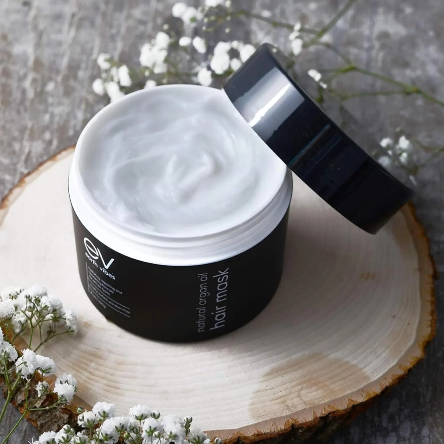 ماسک مو روغن آرگان آبرسان Earth Vibes - نرم کننده و مرطوب کننده عمیق - درمان ترمیم مو برای موهای خشک و آسیب دیده - بدون سولفات - روغن جوجوبا ارگانیک، روغن نارگیل - (226 گرم) ماسک مو روغن آرگان آبرسان Earth Vibes - نرم کننده و مرطوب کننده عمیق - درمان ترمیم مو برای موهای خشک و آسیب دیده - بدون سولفات - روغن جوجوبا ارگانیک، روغن نارگیل - (226 گرم)