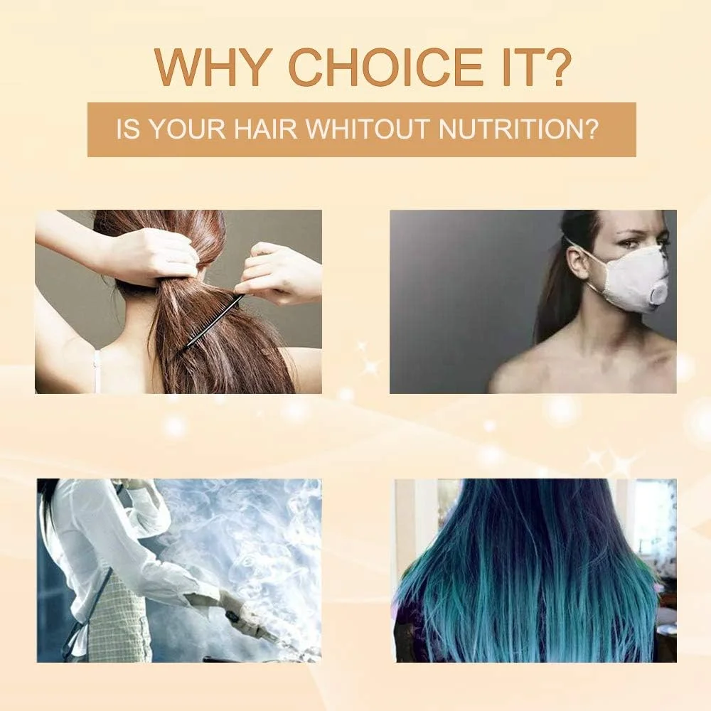 ماسک موی درمان جادویی PURC مدل DTDR حجم 120 میلی لیتر، درمان پیشرفته مولکولی ریشه مو در 5 ثانیه، ترمیم کننده ریشه موهای آسیب دیده، تونیک مو، درمان کراتینه مو و پوست سر