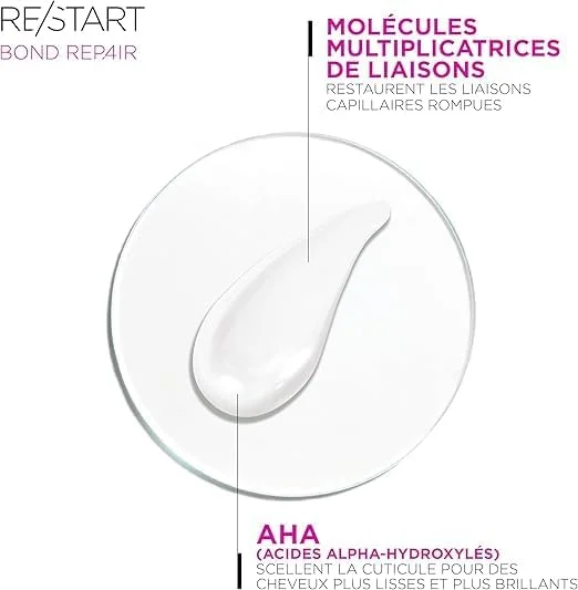 ماسک ترمیم کننده پیوند موی رولون پروفشنال RE/START - ماسک فشرده ترمیم کننده آسیب، 250 میلی لیتر، بدون سیلیکون، ماسک موی وگان برای موهای آسیب دیده، ترمیم کننده آسیب مو، مراقبت عمیق