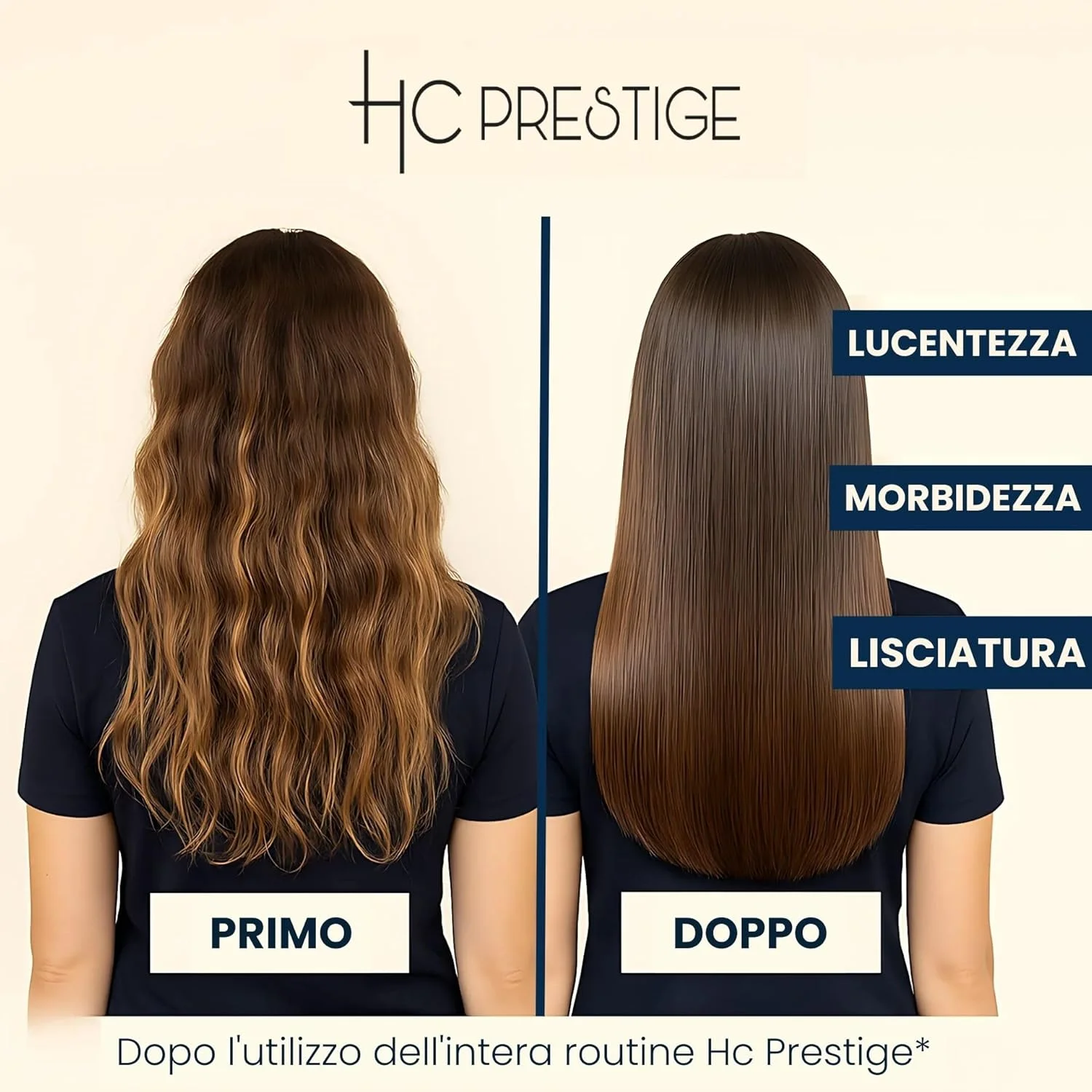 اچ سی پرستیژ اوه مای اسلیک - ماسک صاف کننده مو برای موهای خشک و آسیب دیده 500 میلی لیتر - کراتین و کلاژن دریایی مراقبت عمیق - ساخت فرانسه - بدون سولفات برای موهای فر