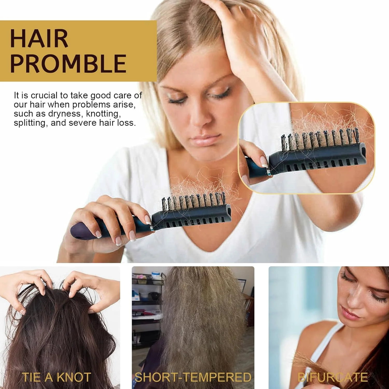 ماسک مو کراتین Mhepzol، درمان ترمیم کننده و مرطوب کننده عمیق برای موهای آسیب دیده، جلوگیری از خشکی، سرم مو کراتینه ضد وز برای موهای براق، مناسب موهای فر یا صاف و نازک