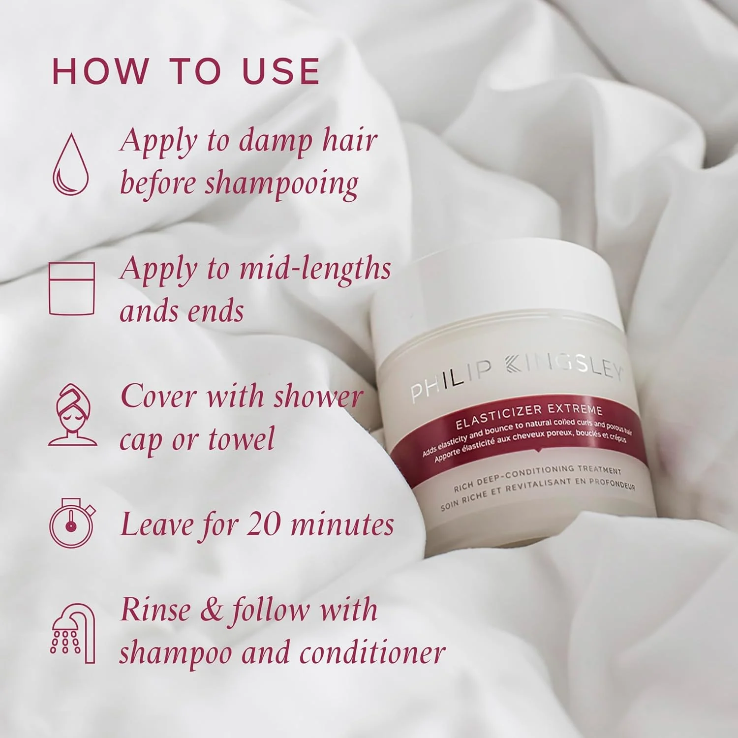 فیلیپ کینگزلی - الاستایزر نرم کننده عمیق، ماسک ترمیم کننده مو برای انواع مو، ماسک مراقبت عمیق قبل از شامپو، کیسه پرکننده 1000 میلی لیتری فیلیپ کینگزلی - الاستایزر نرم کننده عمیق، ماسک ترمیم کننده مو برای انواع مو، ماسک مراقبت عمیق قبل از شامپو، کیسه پرکننده 1000 میلی لیتری