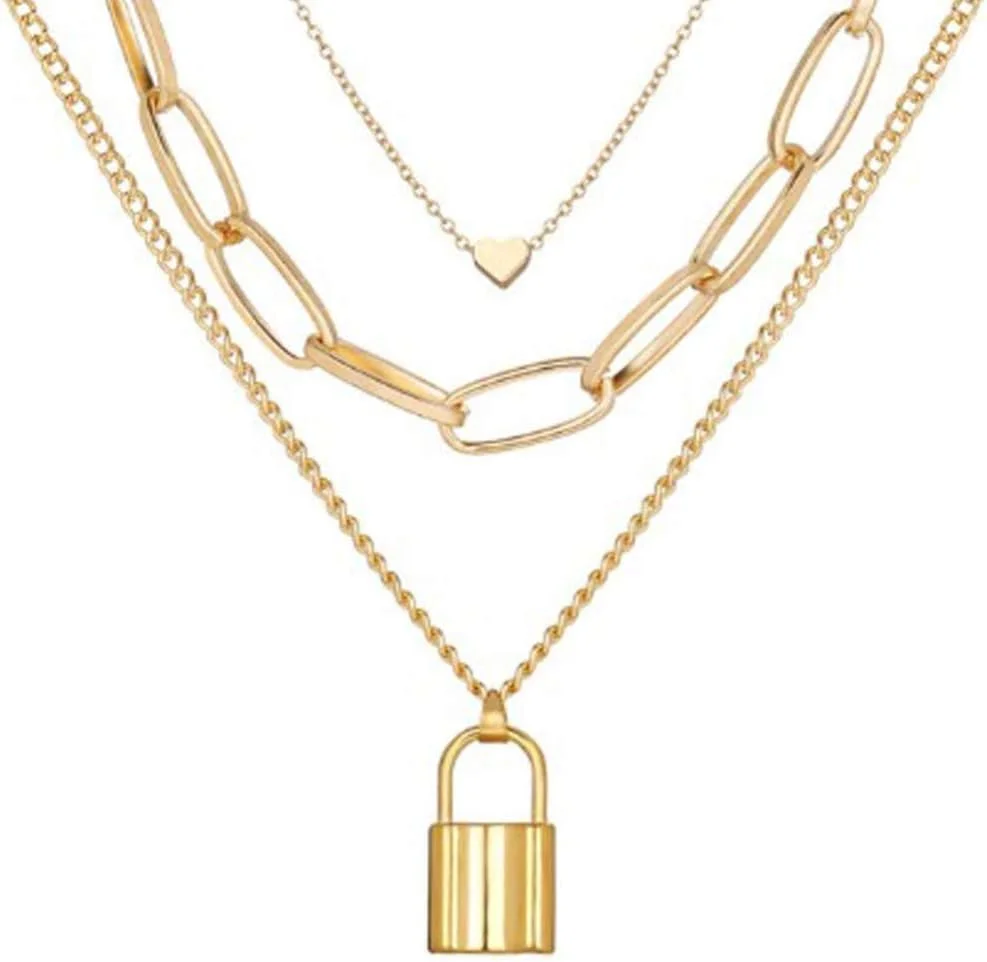 یوتبلا جواهرات، ست شیک دو زنجیر گردنبند برای زنان و دختران (استایل 3) یوتبلا جواهرات، ست شیک دو زنجیر گردنبند برای زنان و دختران (استایل 3)