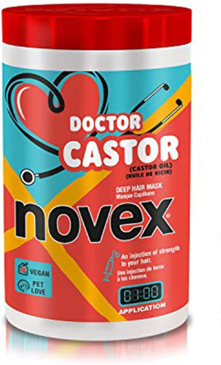 ماسک مو روغن کرچک دکتر کاستور 400 گرم (سایز کامل)