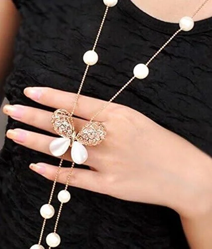 یوتبلا زیورآلات مد روز آویزهای شیک دخترانه با گردنبند زنجیر بلند مناسب مهمانی و لباس های غربی برای زنان و دختران یوتبلا زیورآلات مد روز آویزهای شیک دخترانه با گردنبند زنجیر بلند مناسب مهمانی و لباس های غربی برای زنان و دختران