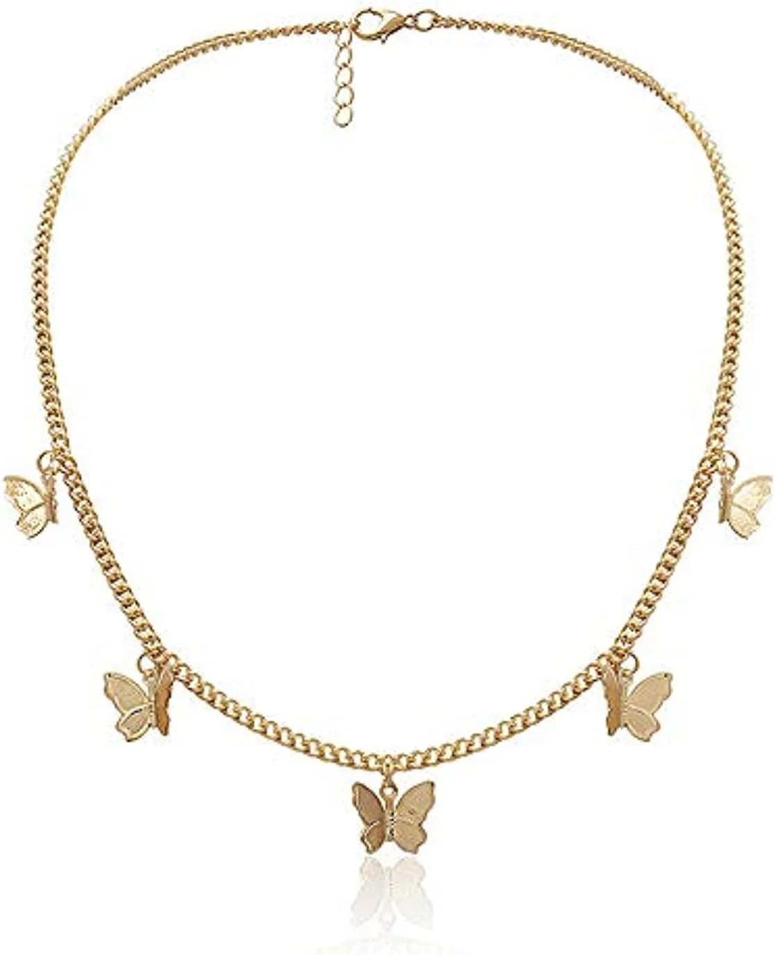 یوتبلا جواهرات گردنبند آویز پروانه ای شیک زنانه برای زنان و دختران