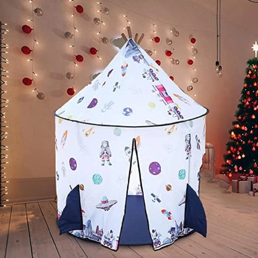 چادر بازی کودکانه Tech Plus مناسب بازی در فضای باز و داخل خانه به همراه تونل چادر بازی کودکانه Tech Plus مناسب بازی در فضای باز و داخل خانه به همراه تونل