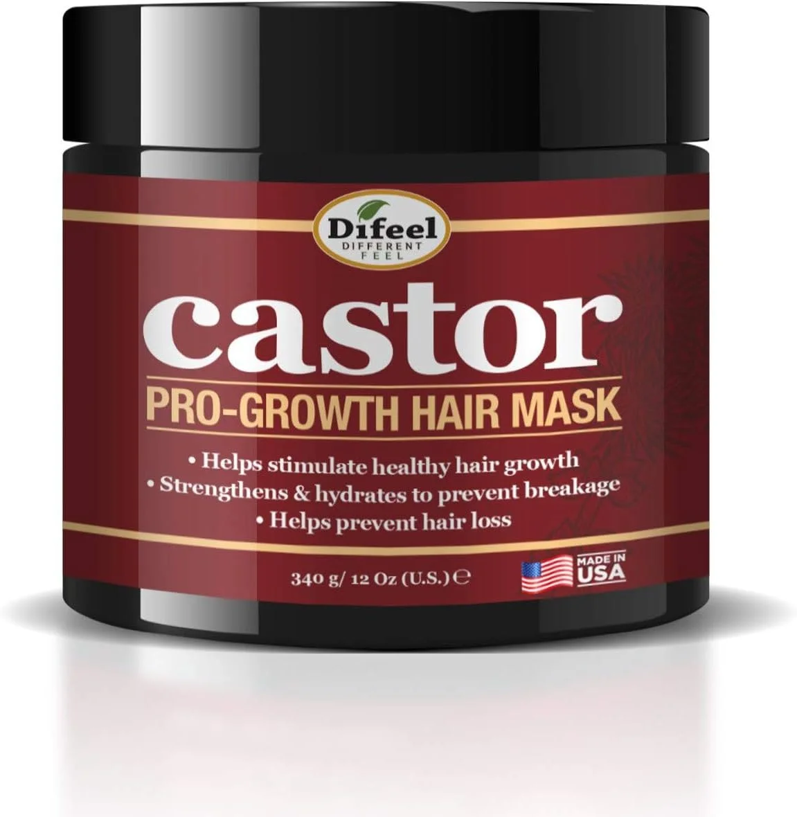 ماسک موی کرچک تقویت کننده مو دیفیل 355 میلی لیتر