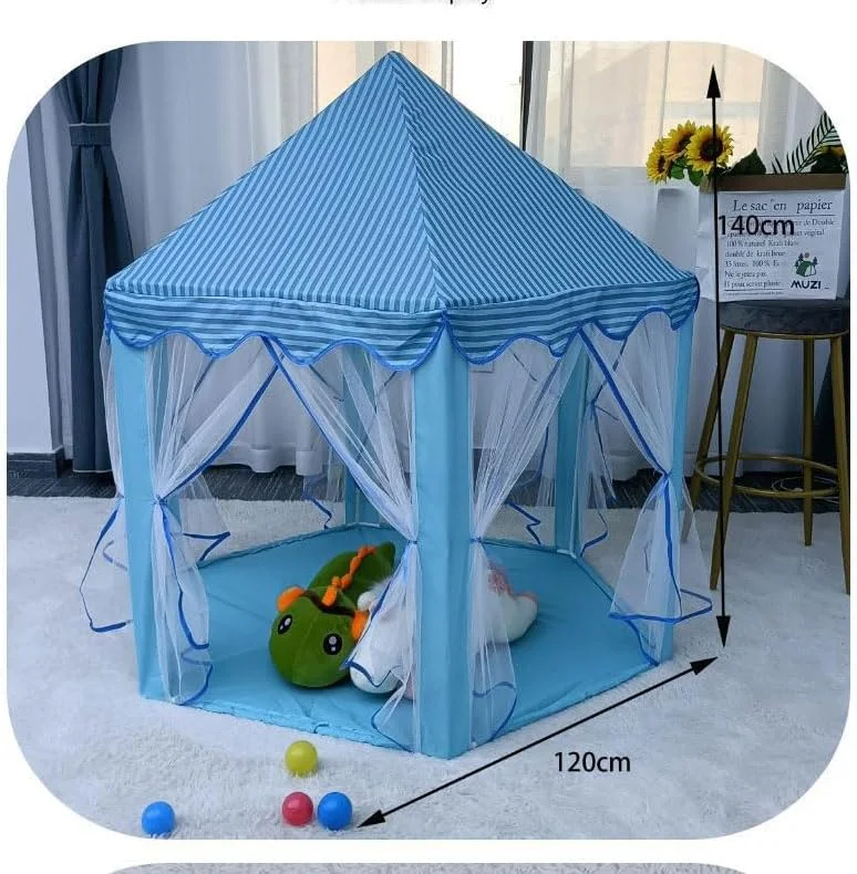 چادر بازی کودکانه برای فضای داخلی و خارجی، تیپی بازی کودک برای دکوراسیون اتاق کودک، قلعه شاهزاده و شاهزاده خانم، چادر پایگاه مخفی پسرانه و دخترانه (RE1113B) چادر بازی کودکانه برای فضای داخلی و خارجی، تیپی بازی کودک برای دکوراسیون اتاق کودک، قلعه شاهزاده و شاهزاده خانم، چادر پایگاه مخفی پسرانه و دخترانه (RE1113B)