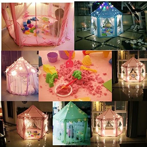 چادر بازی کودکانه برای فضای داخلی و خارجی، تیپی بازی کودک برای دکوراسیون اتاق کودک، قلعه شاهزاده و شاهزاده خانم، چادر پایگاه مخفی پسرانه و دخترانه (RE1113B) چادر بازی کودکانه برای فضای داخلی و خارجی، تیپی بازی کودک برای دکوراسیون اتاق کودک، قلعه شاهزاده و شاهزاده خانم، چادر پایگاه مخفی پسرانه و دخترانه (RE1113B)