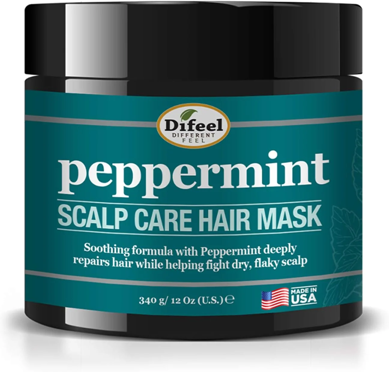 ماسک مو مراقبت از پوست سر نعناع فلفلی دیفیل 355 میلی لیتر