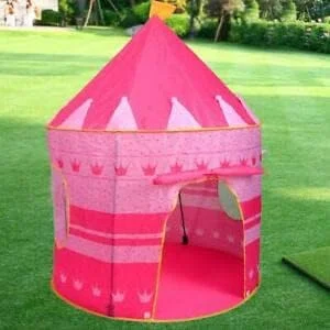 چادر بازی دخترانه پاپ آپ مدل قلعه صورتی - چادر بازی تاشو پرنسس مناسب برای استفاده در فضای داخلی و خارجی چادر بازی دخترانه پاپ آپ مدل قلعه صورتی - چادر بازی تاشو پرنسس مناسب برای استفاده در فضای داخلی و خارجی