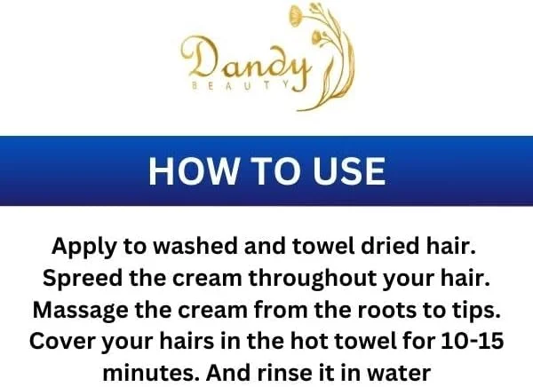 ماسک مو کراتین Dandy Beauty - ۱۰۰۰ گرم