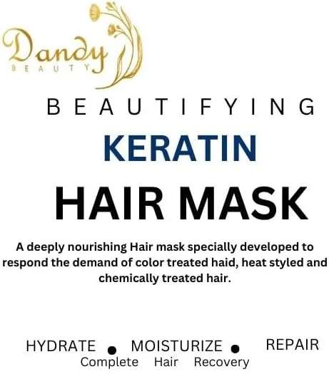 ماسک مو کراتین Dandy Beauty - ۱۰۰۰ گرم