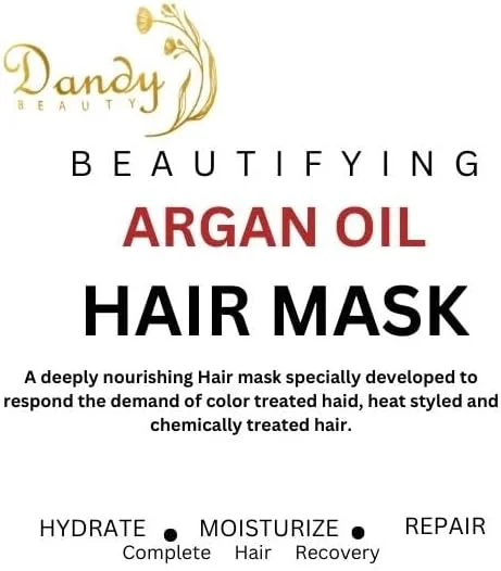 ماسک مو آرگان دندی بیوتی - 1000 گرم