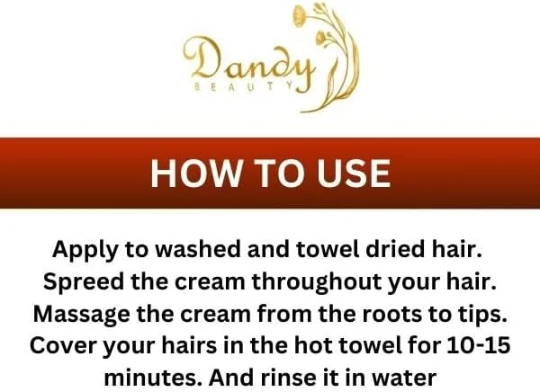 ماسک مو آرگان دندی بیوتی - 1000 گرم