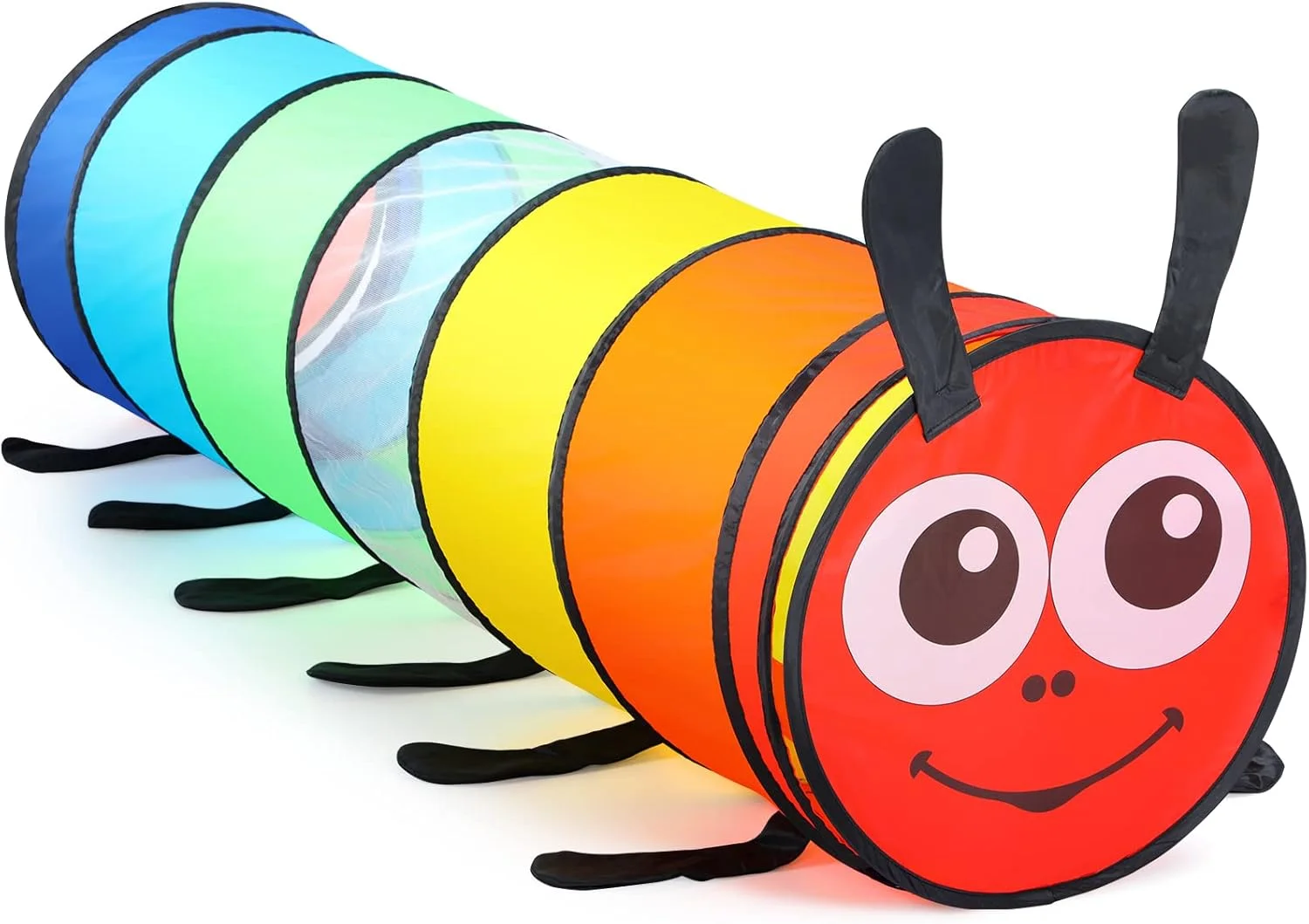 تونل بازی کودکان Moncoland، تونل خزیدن تاشو 1.8 متری رنگارنگ، چادر بازی برای نوزاد، سگ یا گربه، هدیه ای جمع شدنی برای بازی های پسرانه و دخترانه، اسباب بازی های داخل و خارج از خانه تونل بازی کودکان Moncoland، تونل خزیدن تاشو 1.8 متری رنگارنگ، چادر بازی برای نوزاد، سگ یا گربه، هدیه ای جمع شدنی برای بازی های پسرانه و دخترانه، اسباب بازی های داخل و خارج از خانه