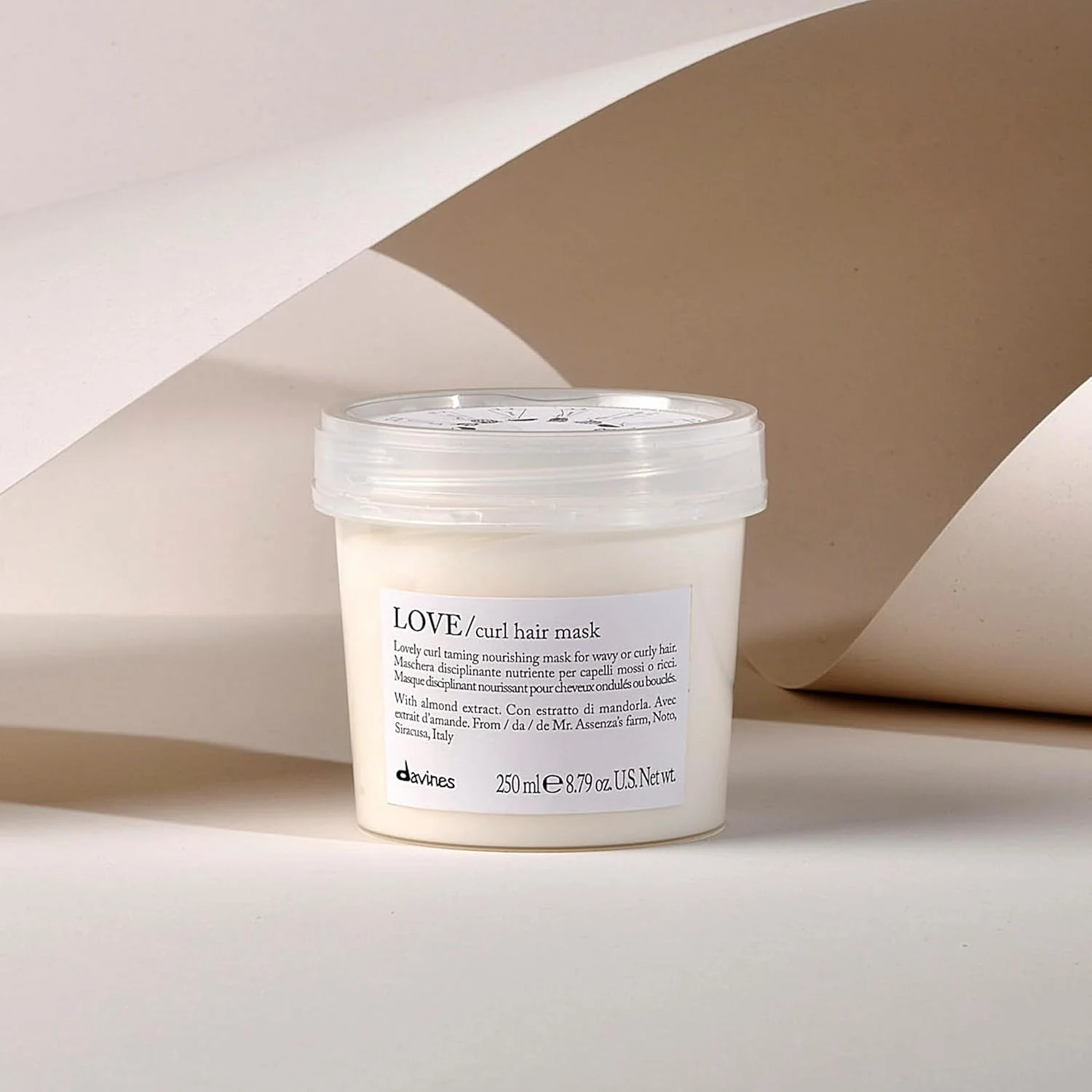 ماسک مو فر داوینس مدل Love Curl، حجم 250 میلی لیتر