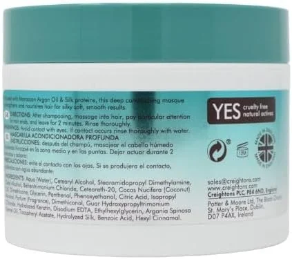 ماسک موی روغن آرگان کریتونز، 300 میلی لیتر ماسک موی روغن آرگان کریتونز، 300 میلی لیتر