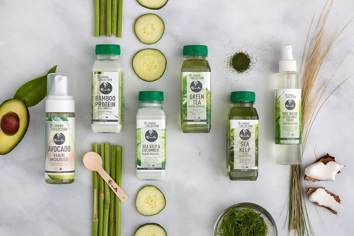 ماسک موی جلبک دریایی و خیار Curls (236 میلی لیتر)