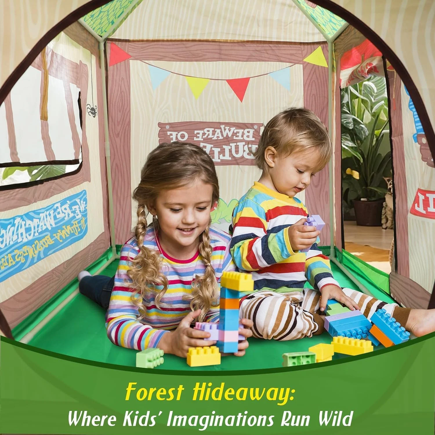 چادر بازی کودکانه مناسب فضای داخلی و خارجی - خانه بازی 100x70x110 سانتی متر با در و پنجره های جمع شونده، چادر کلوپ سبک و قابل حمل برای پسران و دختران، چادر اسباب بازی ضد آب برای کودکان نوپا مناسب هدیه تولد (سبز) چادر بازی کودکانه مناسب فضای داخلی و خارجی - خانه بازی 100x70x110 سانتی متر با در و پنجره های جمع شونده، چادر کلوپ سبک و قابل حمل برای پسران و دختران، چادر اسباب بازی ضد آب برای کودکان نوپا مناسب هدیه تولد (سبز)