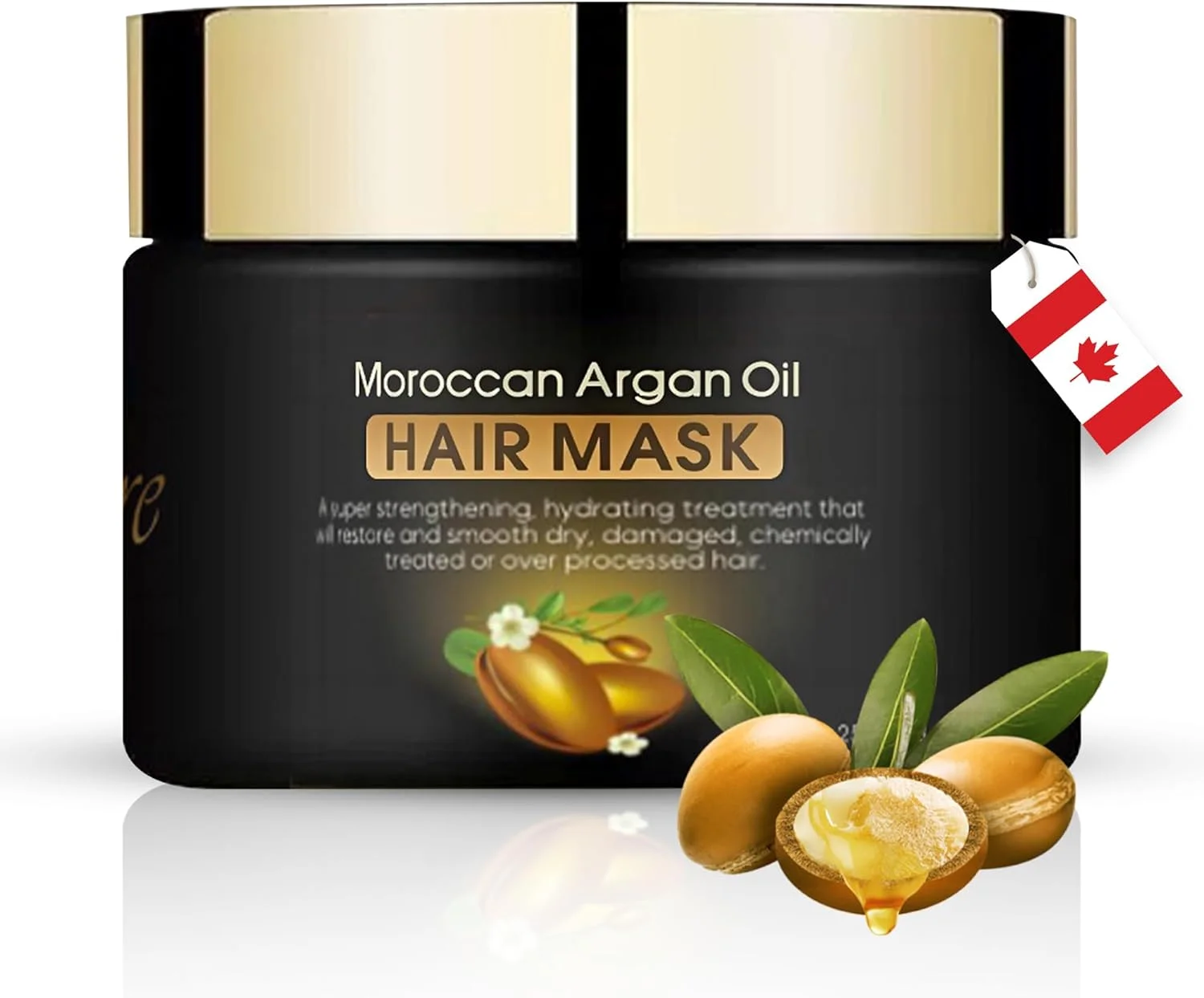 ماسک موی روغن آرگان ضد ریزش مو Couture Hair Pro - ترمیم کننده پوست سر و درمان رشد مجدد مو غنی شده با روغن آرگان، بیوتین، کراتین، ویتامین E و روغن رزماری - بدون سولفات و پارابن 250 میلی لیتر