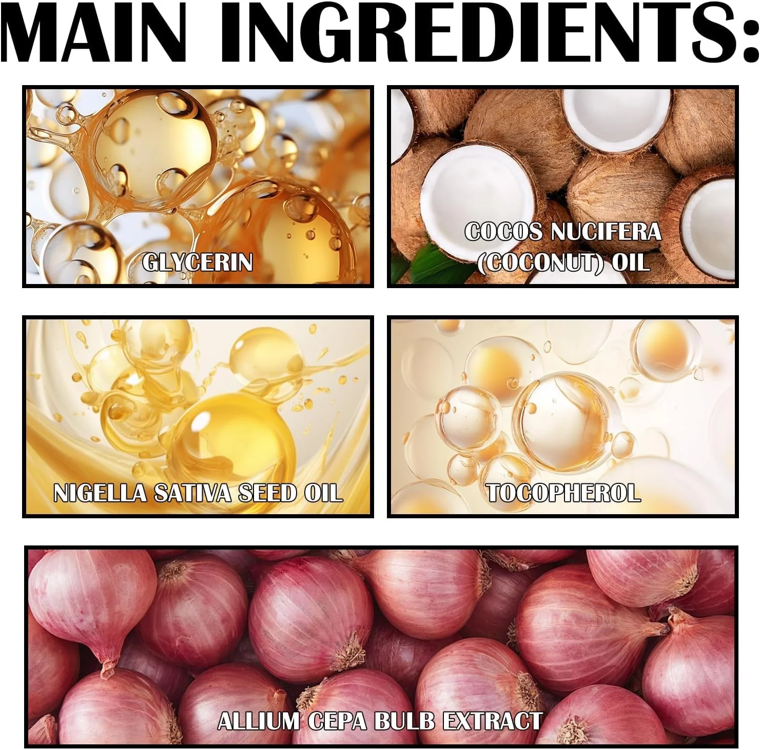 ماسک مو روغن پیاز قرمز و دانه سیاه - درمان کراتینه آبرسان و نرم کننده عمیق، فرمول تقویت کننده برای انواع موهای خشک و آسیب دیده