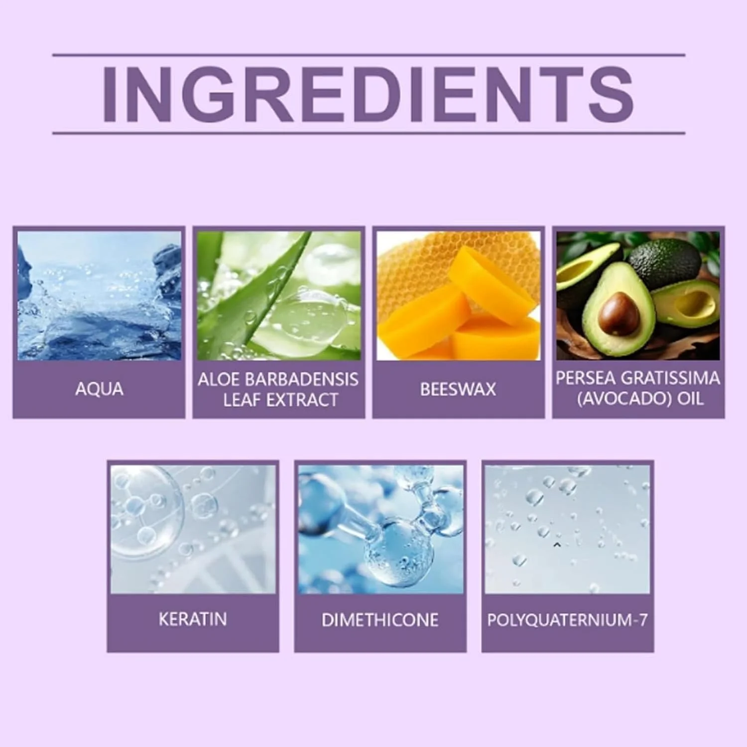 ماسک مو کراتین بنفش، ماسک موی پاور بنفش، نرم کننده عمیق، آبرسان و احیا کننده نرمی، افزایش درخشندگی، نرم کننده مرطوب کننده برای موهای خشک و آسیب دیده (2 عدد)