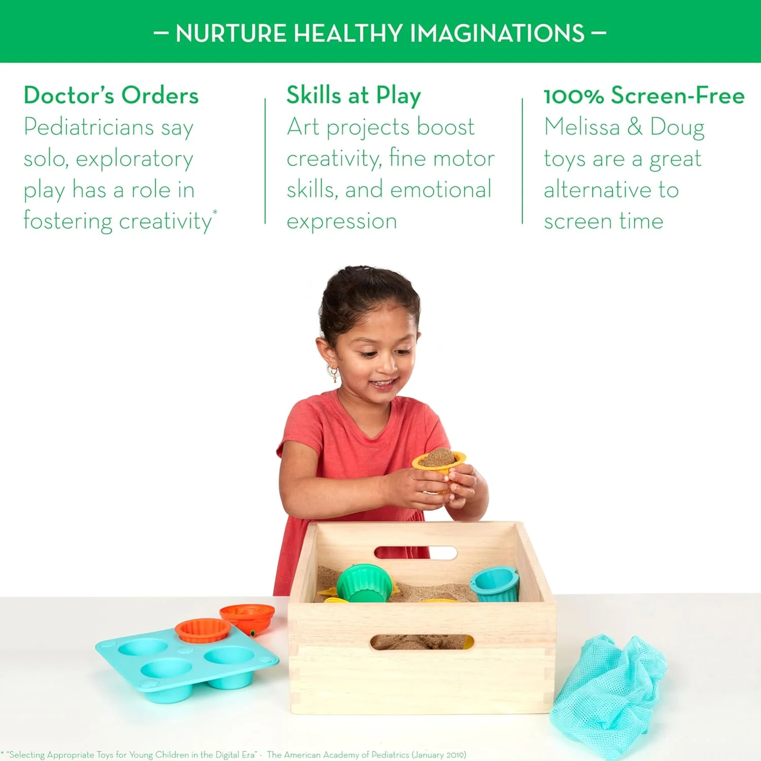 مجموعه بازی کیک فنجانی ساحلی Melissa & Doug Sunny Patch Seaside Sidekicks - اسباب بازی های ساحلی کودکان نوپا، اسباب بازی های فضای باز برای جعبه شنی، اسباب بازی های شنی برای کودکان نوپا و کودکان 3 سال به بالا