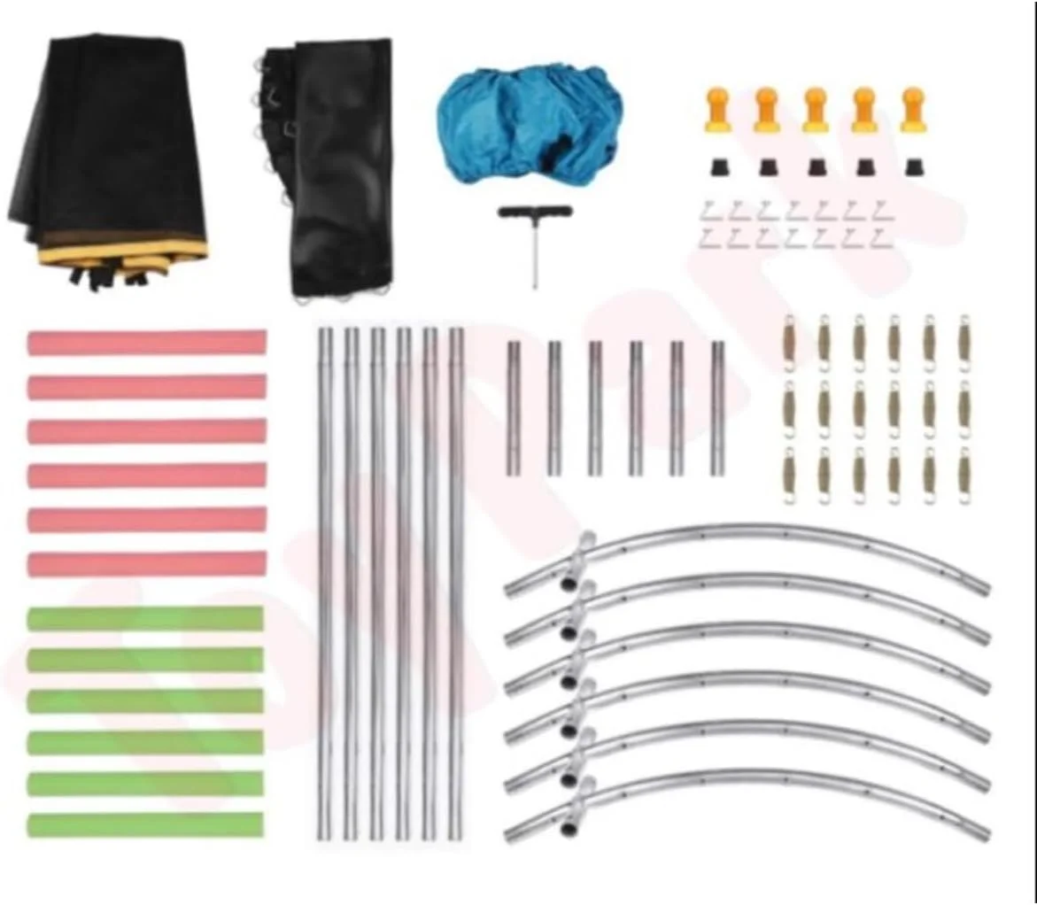 ترامپولین تناسب اندام تاشو با ارتفاع قابل تنظیم برای کودکان و بزرگسالان | ریباندر داخل/خارج از منزل با توری محافظ ایمنی، حلقه بسکتبال و نرده فوم | جامپینگ کودک تجهیزات ورزشی خانگی ترامپولین تناسب اندام تاشو با ارتفاع قابل تنظیم برای کودکان و بزرگسالان | ریباندر داخل/خارج از منزل با توری محافظ ایمنی، حلقه بسکتبال و نرده فوم | جامپینگ کودک تجهیزات ورزشی خانگی