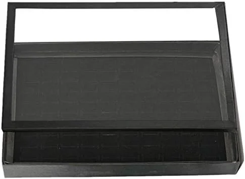 جعبه نگهدارنده جواهرات و گوشواره مخملی 100 سوراخه