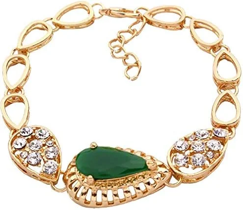 ست 4 تکه جواهرات الماس لوکس اروپایی و آمریکایی شامل گردنبند، دستبند، گوشواره و انگشتر